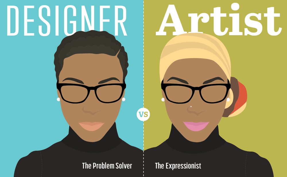 Artist vs Graphic Designer