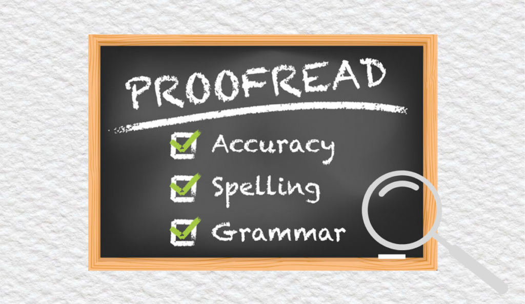 Proofreading Tips